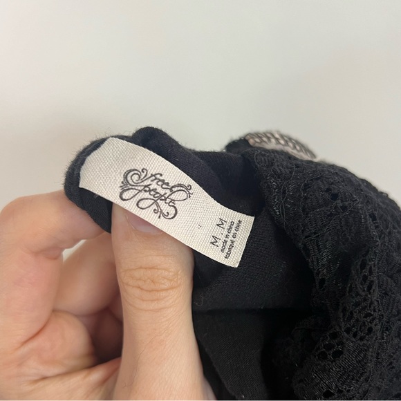 Free People Lace Racerback Long Sleeve - Picture 5 of 5